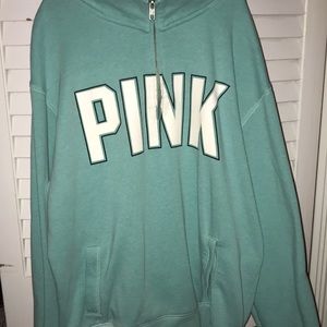 pink sweatshirt